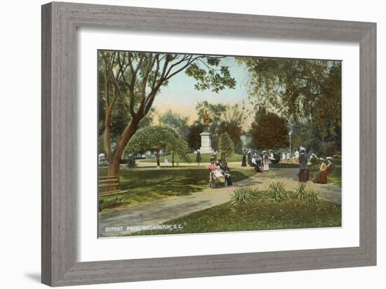 Dupont Park-null-Framed Art Print