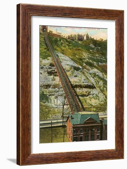 Duquesne Inlined Railway, Pittsburgh, Pennsylvania-null-Framed Art Print