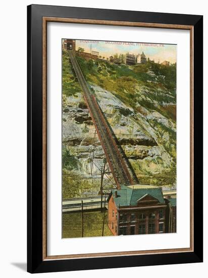 Duquesne Inlined Railway, Pittsburgh, Pennsylvania-null-Framed Art Print