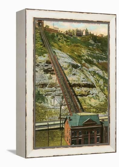 Duquesne Inlined Railway, Pittsburgh, Pennsylvania-null-Framed Stretched Canvas