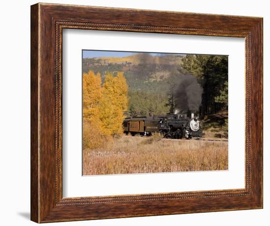 Durango and Silverton Narrow Gauge Railroad, Colorado, USA-Don Grall-Framed Photographic Print