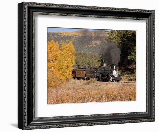 Durango and Silverton Narrow Gauge Railroad, Colorado, USA-Don Grall-Framed Photographic Print