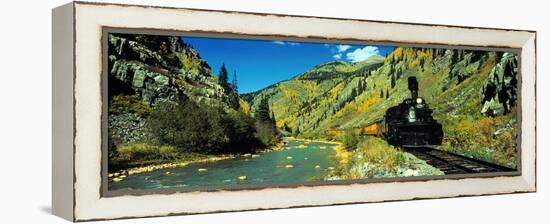 Durango and Silverton Railroad Co USA-null-Framed Stretched Canvas