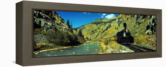 Durango and Silverton Railroad Co USA-null-Framed Stretched Canvas