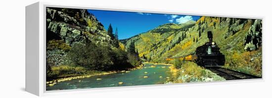 Durango and Silverton Railroad Co USA-null-Framed Stretched Canvas