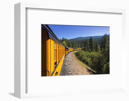 Durango & Silverton Narrow Gauge Railroad, San Juan National Forest, Colorado, USA.-Russ Bishop-Framed Photographic Print