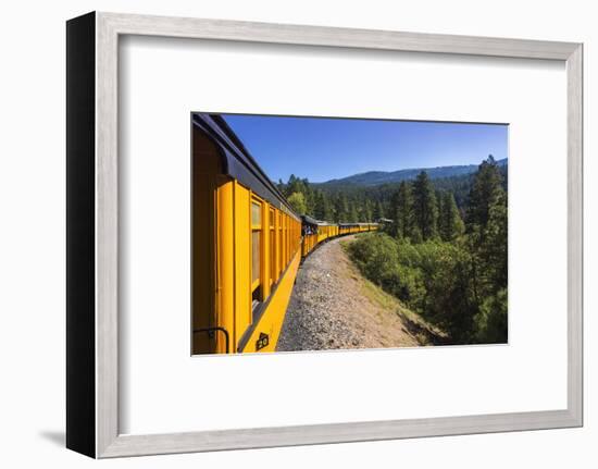 Durango & Silverton Narrow Gauge Railroad, San Juan National Forest, Colorado, USA.-Russ Bishop-Framed Photographic Print