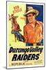 Durango Valley Raiders, Bob Steele, 1938-null-Mounted Art Print