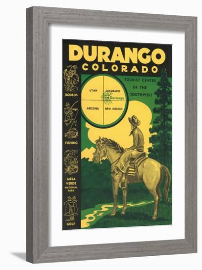 Durango-null-Framed Art Print