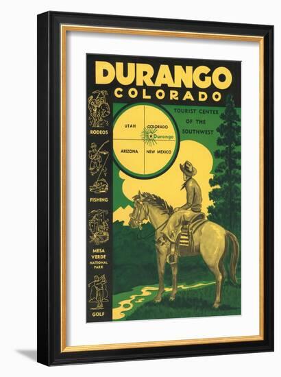 Durango-null-Framed Art Print