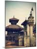 Durbar Square, Bhaktapur (UNESCO World Heritage Site), Kathmandu Valley, Nepal-Ian Trower-Mounted Photographic Print