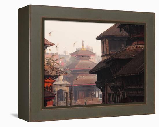 Durbar Square, Kathmandu, Nepal, Asia-Mark Chivers-Framed Premier Image Canvas