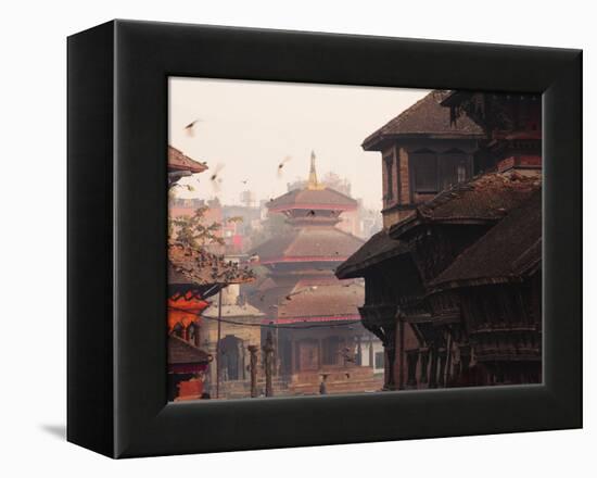 Durbar Square, Kathmandu, Nepal, Asia-Mark Chivers-Framed Premier Image Canvas