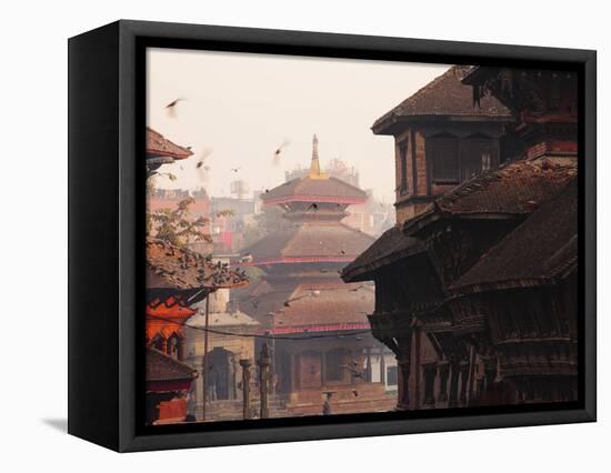 Durbar Square, Kathmandu, Nepal, Asia-Mark Chivers-Framed Premier Image Canvas