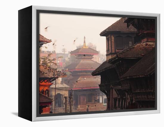 Durbar Square, Kathmandu, Nepal, Asia-Mark Chivers-Framed Premier Image Canvas