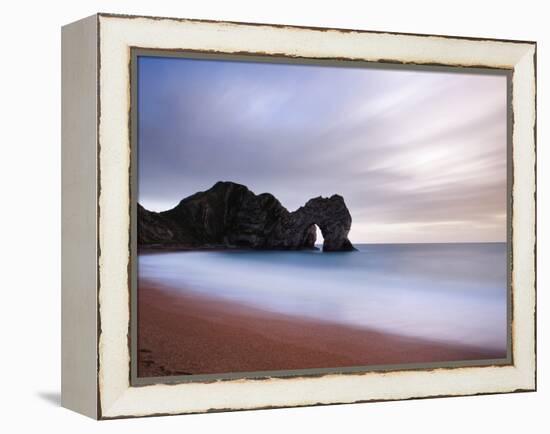 Durdle Door, Dorset, UK-Nadia Isakova-Framed Premier Image Canvas