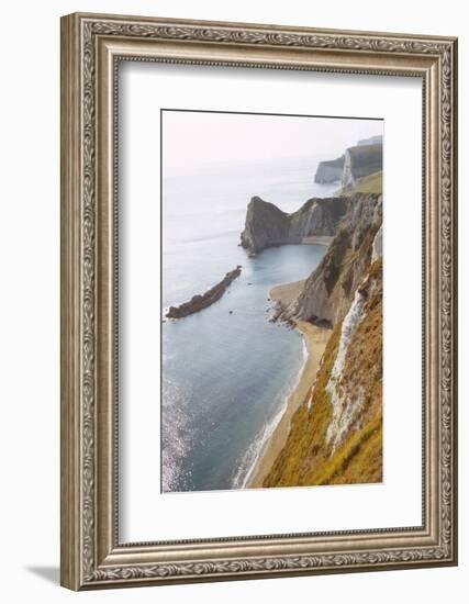 Durdle Door from East, Dorset Coast, 20th century-CM Dixon-Framed Photographic Print