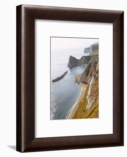 Durdle Door from East, Dorset Coast, 20th century-CM Dixon-Framed Photographic Print