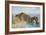 Durdle Door Near Lulworth-Alfred Robert Quinton-Framed Giclee Print