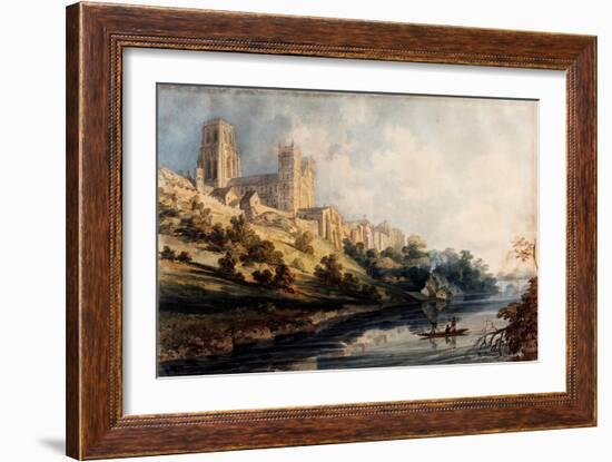 Durham Cathedral, 1795 (Watercolour)-Thomas Girtin-Framed Giclee Print