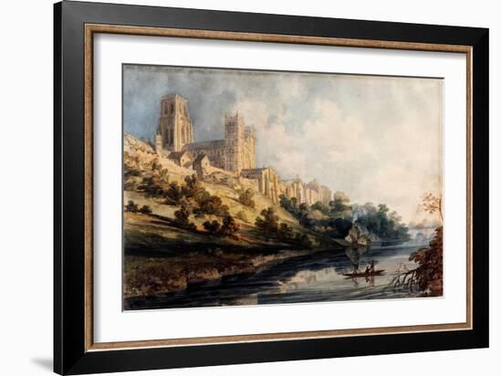 Durham Cathedral, 1795 (Watercolour)-Thomas Girtin-Framed Giclee Print