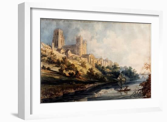 Durham Cathedral, 1795 (Watercolour)-Thomas Girtin-Framed Giclee Print