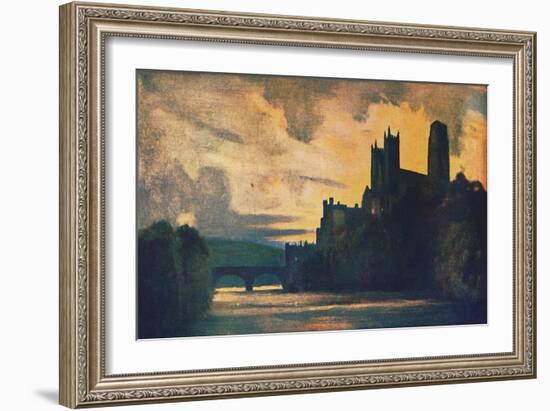 'Durham Cathedral', 1912-Unknown-Framed Giclee Print