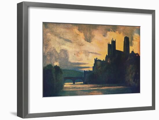 'Durham Cathedral', 1912-Unknown-Framed Giclee Print