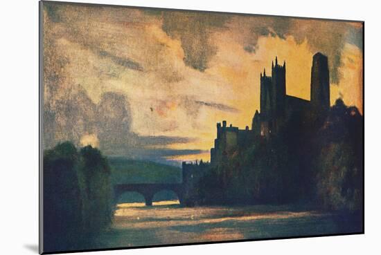 'Durham Cathedral', 1912-Unknown-Mounted Giclee Print