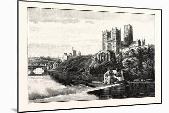 Durham Cathedral and Castle-null-Mounted Giclee Print