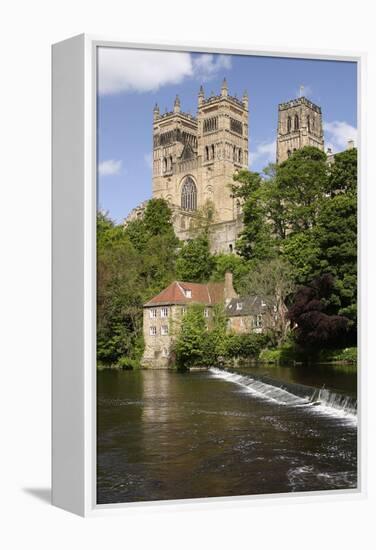 Durham Cathedral and Mill-Peter Thompson-Framed Premier Image Canvas