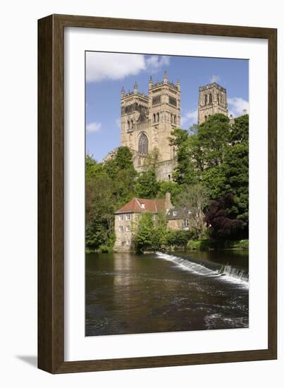 Durham Cathedral and Mill-Peter Thompson-Framed Photographic Print