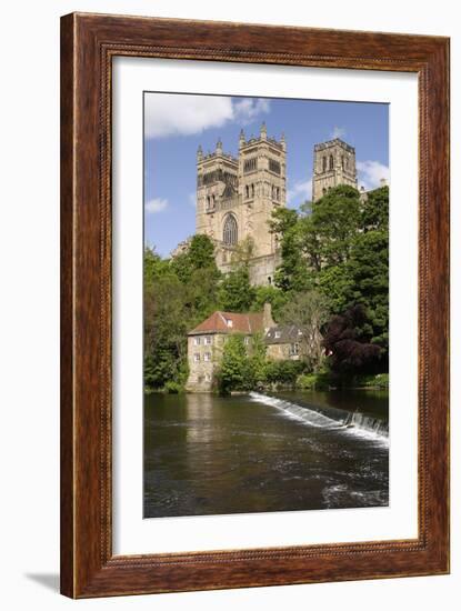 Durham Cathedral and Mill-Peter Thompson-Framed Photographic Print