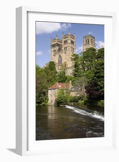 Durham Cathedral and Mill-Peter Thompson-Framed Photographic Print