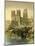 Durham Cathedral, County Durham, C1870-Hanhart-Mounted Giclee Print