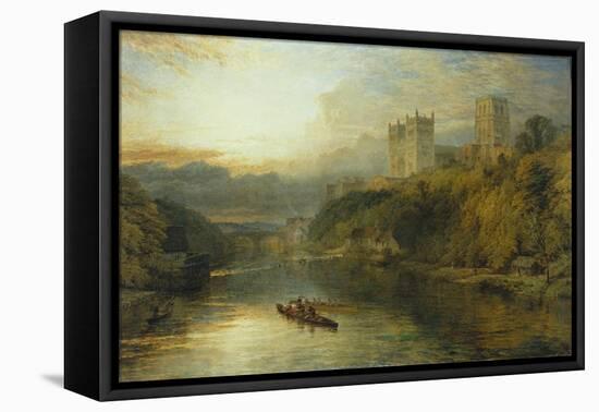 Durham Cathedral, England-Henry Dawson-Framed Premier Image Canvas