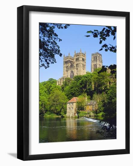 Durham Cathedral from River Wear, County Durham, England-Geoff Renner-Framed Photographic Print