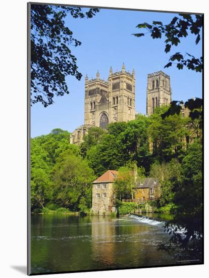 Durham Cathedral from River Wear, County Durham, England-Geoff Renner-Mounted Photographic Print