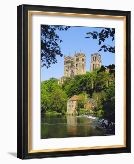 Durham Cathedral from River Wear, County Durham, England-Geoff Renner-Framed Photographic Print