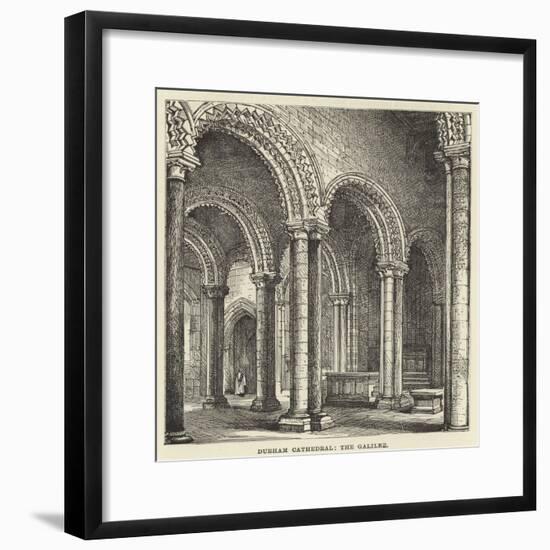 Durham Cathedral, the Galilee-null-Framed Giclee Print