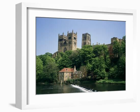 Durham Cathedral, Unesco World Heritage Site, Durham, County Durham, England, United Kingdom-Charles Bowman-Framed Photographic Print