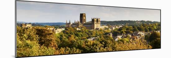 Durham Cathedral View from Wharton Park, Durham, County Durham, England-null-Mounted Photographic Print