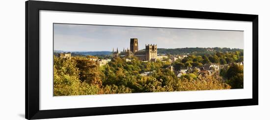 Durham Cathedral View from Wharton Park, Durham, County Durham, England-null-Framed Photographic Print