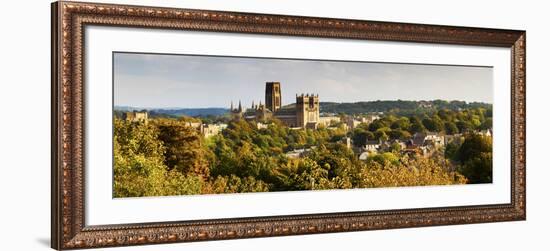 Durham Cathedral View from Wharton Park, Durham, County Durham, England-null-Framed Photographic Print