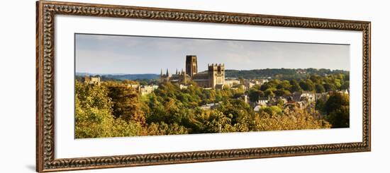 Durham Cathedral View from Wharton Park, Durham, County Durham, England-null-Framed Photographic Print