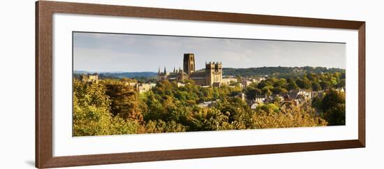 Durham Cathedral View from Wharton Park, Durham, County Durham, England-null-Framed Photographic Print