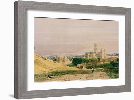 Durham from the Fields, 1830-Thomas Shotter Boys-Framed Giclee Print