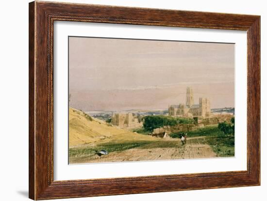 Durham from the Fields, 1830-Thomas Shotter Boys-Framed Giclee Print