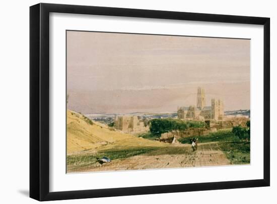 Durham from the Fields, 1830-Thomas Shotter Boys-Framed Giclee Print