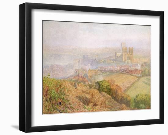 Durham, Misty with Colliery Smoke-Alfred William Hunt-Framed Giclee Print